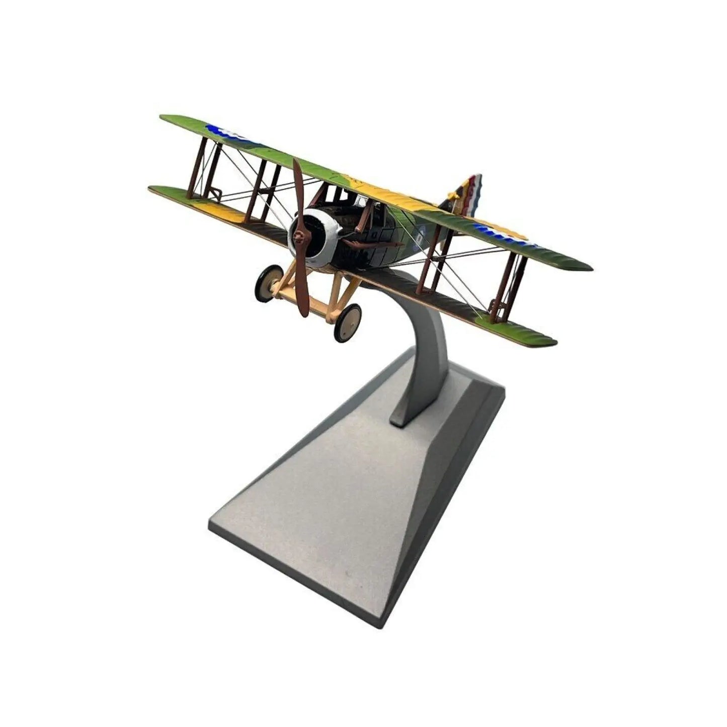 1/72 scale WWI French Air Force SPAD S.XIII Biplane Propeller Fighter Model Plane Double Wings Airplane Models For Collections