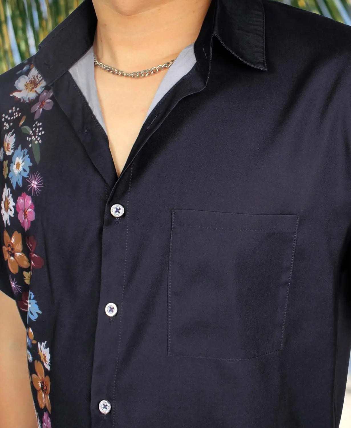 KYKU Hawaiian Shirt for Men: Beach Summer Mens Button Down Short Sleeve Shirt Tropical Vacation Casual Clothes