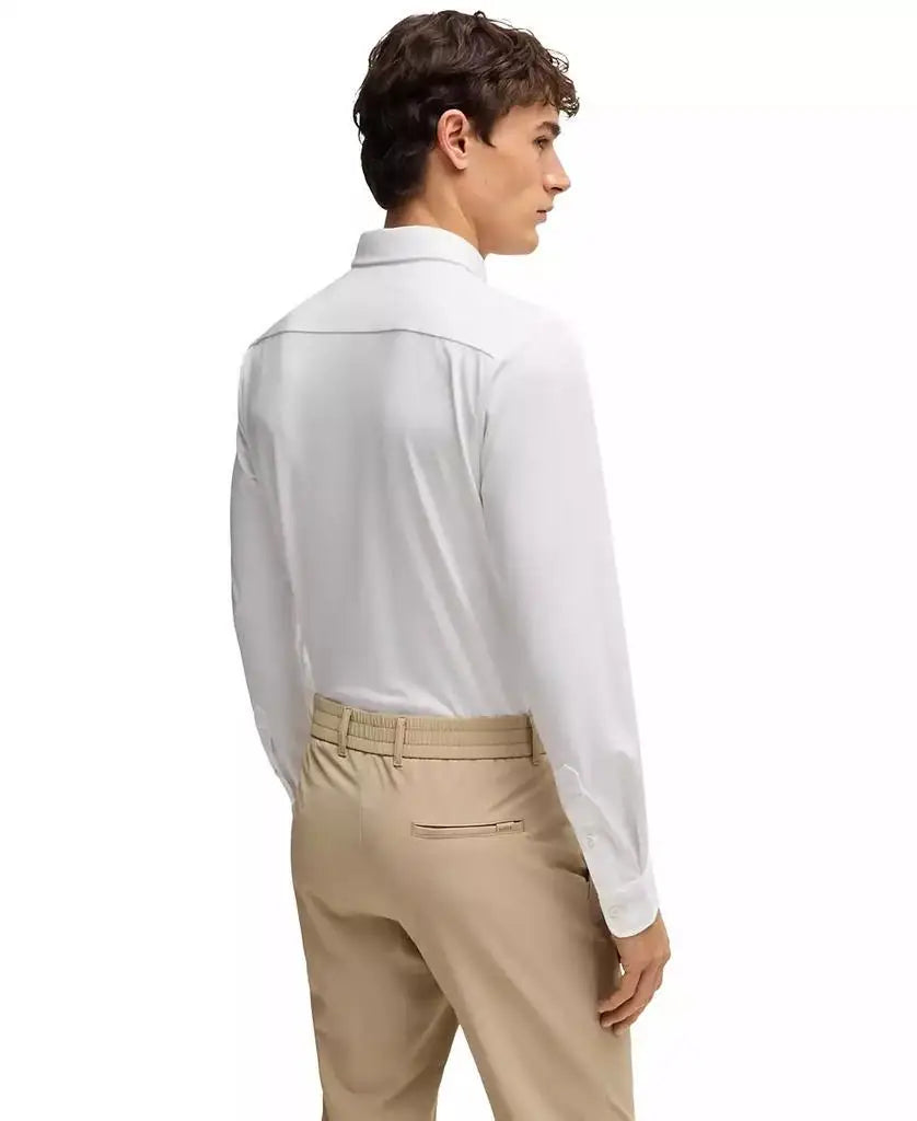 Hugo Boss | Men's Slim-Fit Performance-Stretch Shirt