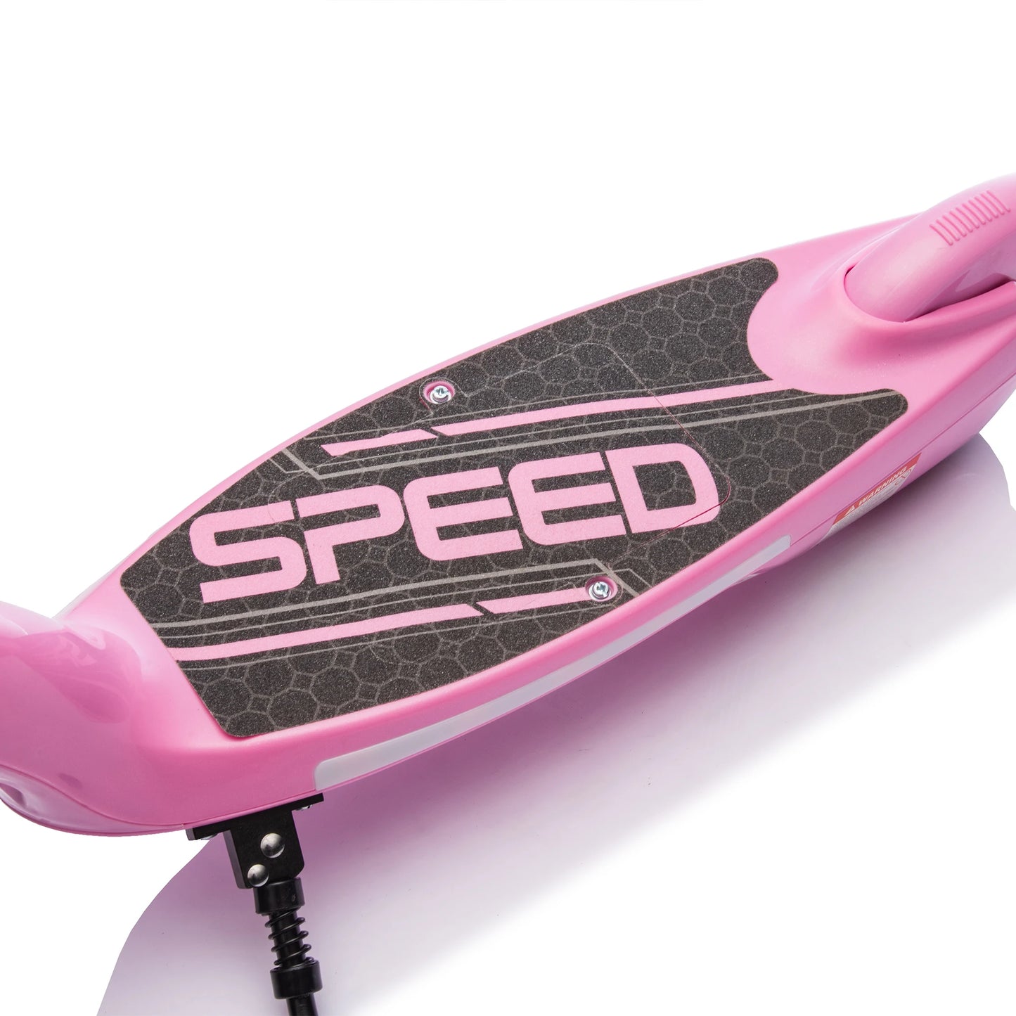 Electric Scooter for Kids Ages 6+, Max 13 Miles & 7 MPH Speed, Colorful LED Lights, Pink