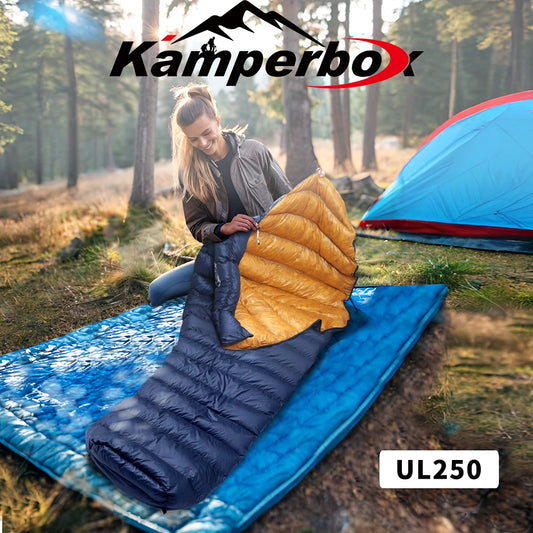 Kamperbox Ultralight Down Sleeping Bag Camping Outdoor Camping Sleeping Bag Down UL250