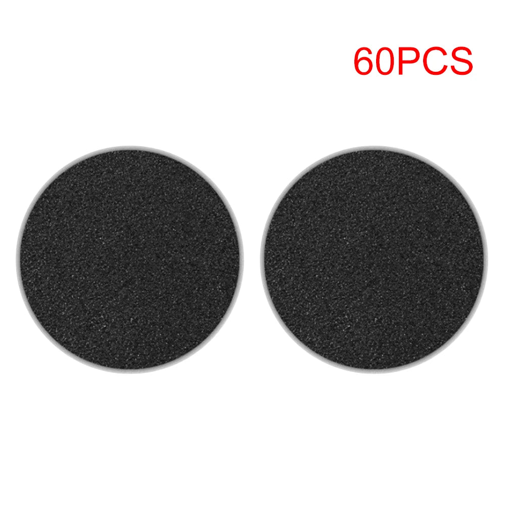 Electric Pedicure Foot Calus Remover Tool with 60 pcs Sandpaper Discs Electronic Foot File Grinder for Dead Skin